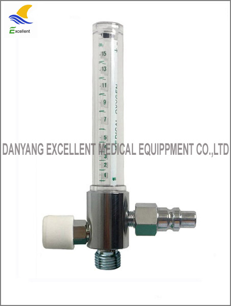 FM4546-S (DIN) single oxygen flowmeter